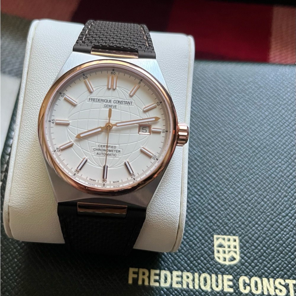 Frédérique Constant 41 mm Rose Gold HIGHLIFE AUTOMATIC COSC mint condition.